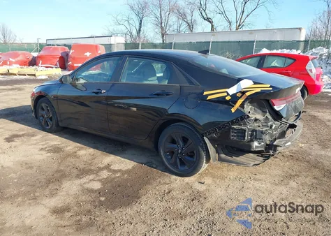 2022 Hyundai Elantra Sel from USA, damaged, VIN 5NPLS4AG5NH071537